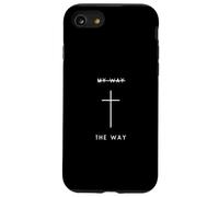 My Way The Way Cross - Minimalist Christian Faith Jésus Coque pour iPhone SE (2020) / 7/8