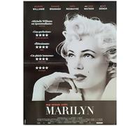 My Week With Marilyn Affiche Cinéma Originale Petit Format (53x40 cm PLIEE) Michelle Williams