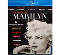 My Week with Marilyn (BLU-RAY) **REGION B** SWEDISH IMPORT WITH ENGLISH SOUND AND UN-REMOVABLE SUBTITLES (CHOICE OF SWEDISH/DANISH/NORWEGIAN OR FINNISH)