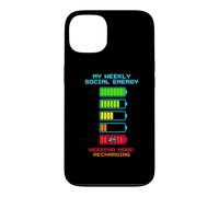 My Weekly Social Energy Batterie Rechargeable Gamer Retro Coque pour iPhone 13