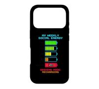 My Weekly Social Energy Batterie Rechargeable Gamer Retro Coque pour iPhone 17 Pro