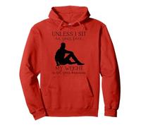 My Weight Isn't Your Business Homme Sarcastique Yoga Zen Men Fit Sweat à Capuche