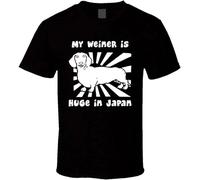 My Weiner is Huge in Japan Funny T Shirt Black M