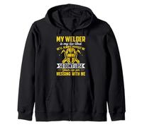 My Welder is My Life and So Don't Lose Funny Welders Welding Sweat à Capuche