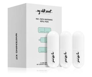My White Secret PAP+ Teeth Whitening Refill Pods gel activateur blanchissant recharge 3x10 ml