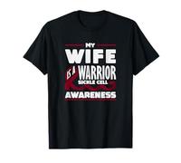 My Wife is A Warrior Faucille Cell Awareness T-Shirt