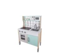 MY WOODEN KITCHEN Ma cuisine en bois 92 cm x 60 cm x 30 cm Jouet bois + 3 ans dînette, jouet jeux