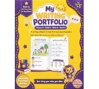 My Writing Portfolio: Writing Notebook for Grades 1-2 with Picture Planning, Sentence Building, Primary Handwriting Lines, and Checklists