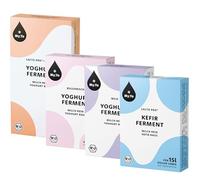 My.Yo - Lot de 4 ferments pour yaourt bio, 4 produits différents contenant chacun 3 sachets
