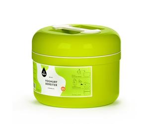 My.Yo - Yaourtière sans électricité | Couleur citron vert | Avec 2 sachets de ferments bio
