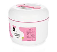 My.Yo - Yaourtière sans électricité | Couleur crèmes/limets | Avec 2 sachets de ferments bio