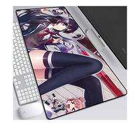My Youth Romantic 800x300mm speed Gaming Tapis de Souris, XL Anime Mouse Pad - Surface spéciale améliore la Vitesse et la précision, 3mm Base en Caoutchouc Antidérapant Surface-pour Ordinateur et PC, B