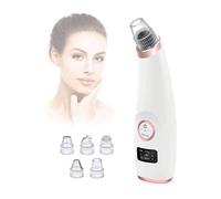 (MY0016) Aspirateur Point Noirs,, Rechargeable USB Machine à Extraction d'acné avec écran LED, 5 Sonde, 3 Modes