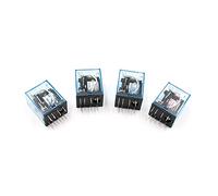 MY2P HH52P MY2NJ bobine de relais général DPDT Micro Mini commutateur électromagnétique avec LED AC 110 V 220 DC 12 24(AC 12V)