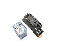 MY2P HH52P MY2NJ bobine de relais général Micro Mini commutateur de relais électromagnétique avec Base de prise LED AC 110 V 220 V DC 12 V 24 V(AC 380V)