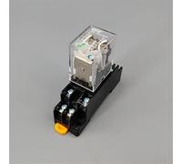 MY2P HH52P MY2NJ Bobine de relais général micro mini commutateur de relais électromagnétique avec base de prise LED AC 110 V 220 V DC 12 V 24 V (taille : DC 12 V) Accessoires pour interrupteurs indust