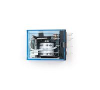 MY2P HH52P MY2NJ Relais Bobine Général Micro Mini Relais Électromagnétique Commutateur avec LED AC 110V 220V DC 12V 24V KHzIgRdY (Size : Onecolor)