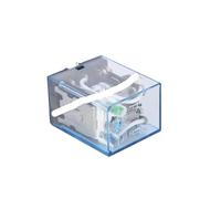 MY2P HH52P MY2NJ Relay Coil DPDT Electromagnetic Relay Switch with LED AC 12V 24V 36V 48V 110V 220V 380V NWPNLXEA(AC 24V)