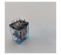 MY2P HH52P MY2NJ Relay Coil DPDT Electromagnetic Relay Switch with Socket Base LED AC 110V 220V DC 12V 24V NWPNLXEA(DC12,Hand)