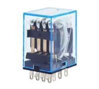 MY4N-J Small Electromagnetic Intermediate DC 24V 14-Pin 5A Power with Base - Reliable for Automation Systems(10)