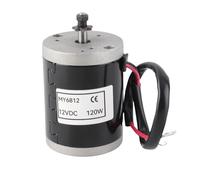 MY6812 12V 120W Motor de petite brosse à grande vitesse avec courroie Poullerie électrique Scooter E Bike Accessoire