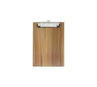 Mya 1Pc Clipboard Bois A4 A5 avec Pince,Presse-papiers A4 A5 Tableau Écriture Fourniture Scolaire,Planchettes À Pince Porte-Blocs pour Fournitures De Bureau Salle De Classe École
