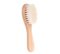 Mya Bébé Brosse à Cheveux,Poignée en Bois Brosse Nouveau-né Brosse à Cheveux Peigne Masseur Tête Infantile pour Garçons et Filles