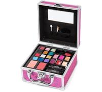 MYA Cosmetics - Mya Glitter Fashion | Trousse de maquillage professionnelle | Ensemble de fard à paupières, fard à joues, rouges à lèvres | Comprend des pinceaux et des pinceaux de maquillage