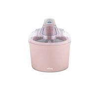 Wëasy Sorbetière MYA60 1,5 L, Glace Prête en 30 Minutes, Programmable, Ecran LCD, Couvercle Transparent, Arrêt Automatique, Sorbet, Crème Glacée, Yaourt Glacé, 12 W