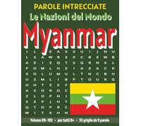 Myanmar - Parole Intrecciate: Passatempo senza schermo per relax e concentrazione