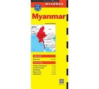 Myanmar Travel Map Fourth Edition: 4 (Periplus Travel Maps) (Map) Periplus Editors, (Auteur)