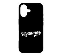 Myanmar Typeset Love Culture birmane Coque pour iPhone 17