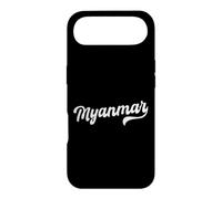 Myanmar Typeset Love Culture birmane Coque pour iPhone Air