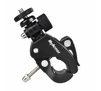 MyArmor dispositif de serrage universel à desserrage rapide avec tête filetée 0,64 cm pour appareils photo, supports de musique, pieds de micro, motos, vélos, n'importe quel tuyau ou barre dont le diamètre se situe entre 17-35 mm