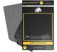 MyArtscapeTM Papier de transferts Graphite (25 feuilles de 22,9 x 33 cm) pour reproduire un motif sur du bois, du papier, de la toile et d'autres surfaces, outils de loisirs créatifs, Noir , 9 x 13"
