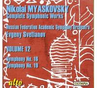 Myaskovsky: Complete Symphonic Works, Vol. 12 by Myaskovsky Symphonies Nos 16