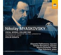 Myaskovsky, Nikolai : Oeuvres Vocales Vol.1