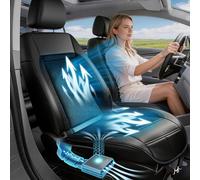 MYAYLYGO Housse de siège de voiture rafraîchissante améliorée 2026, refroidissement instantané en 3 secondes, flux d'air 12 V à 3 vitesses, convient aux voitures, VUS et camions, maille 3D respirante