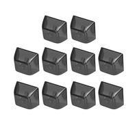 Myazs Crystal Keycaps 1U Lot de 10 touches rétroéclairées avec couche transparente Cherry MX Compatible avec claviers mécaniques Transparent