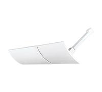 Myazs Déflecteur de climatisation évolutif, couvercle de dérivation d'air télescopique, déflecteurs anti-vent, anti-soufflage direct, guide de directeur, climatiseur, pièce diffuseur d'air