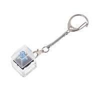 Myazs Gateron MX Switch Testeur d'arbre testeur de touches transparentes claviers mécaniques 1 clé outil de test de commutateur bleu noir Br porte-clés pour art en résine