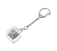 Myazs Gateron MX Switch Testeur d'arbre testeur de touches transparentes claviers mécaniques 1 clé outil de test de commutateur bleu noir Br porte-clés pour art en résine