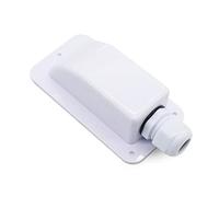 Myazs Presse-étoupe étanche à double trou pour entrée de câble - Boîte de jonction pour yacht, camping-car, accessoires pour intérieur de remorque de voyage pour camping-car