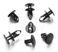 MYBA-S 054000001R Lot de 30 clips de fixation ronds noirs