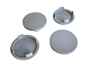 MYBA-S Lot de 4 cache-moyeux universels 55 mm/50 mm