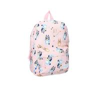 mybagstory - Bluey - Sac à dos fille 33x23x9 cm - Sac scolaire enfant primaire avec 2 compartiments zippés - Enfant - Ecole - Maternelle - Idée cadeau