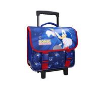 mybagstory | Cartable à roulettes | Héros Sonic | Bleu | 38 cm