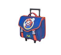 Mybagstory- Cartable à roulettes Mario Garçon 41x35x15 cm