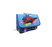 Mybagstory - Cartable Spiderman Bleu clair (31cm 2 compartiments)