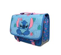 mybagstory | Cartable Stitch | 2 Compartiments | Bleu 33x13x41 CM
